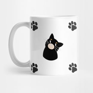 Cat Pew T-Shirt Design Mug